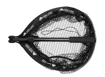 Mikado MFT Landing Net Foldable 135cm Rubber Net
