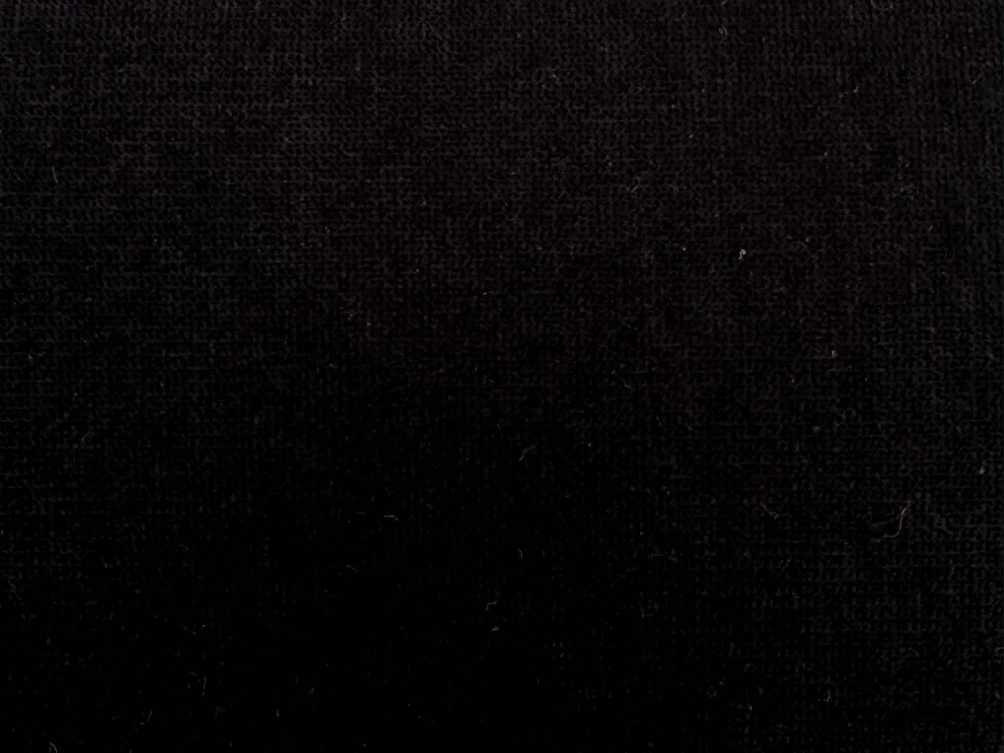 Velourtak, svart 3mm skumbaksida