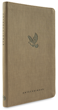 Anteckningsbok med bibelord-Konstskinn brun