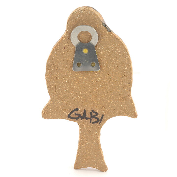 Gabi Citron-Tengborg (1960s) Stylistic Bird Wall Plaque 17 cm