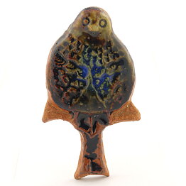Gabi Citron-Tengborg (1960s) Stylistic Bird Wall Plaque 17 cm
