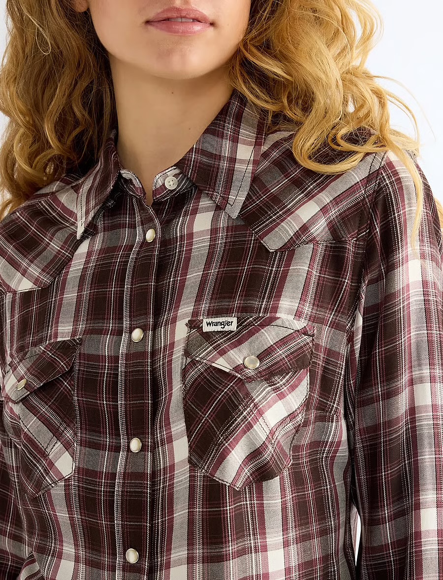 Wrangler flanellskjorta  - 6