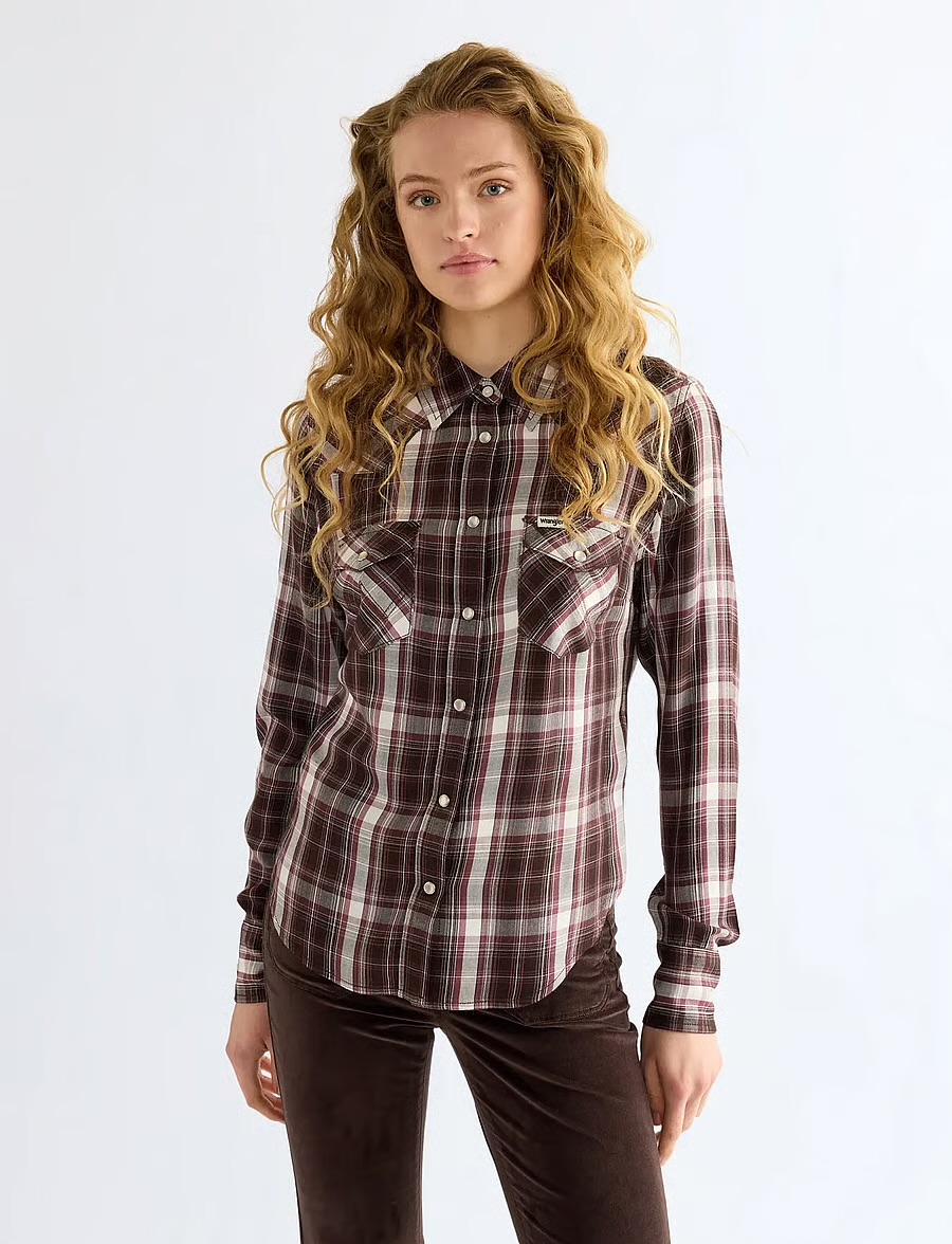 Wrangler flanellskjorta  - 3