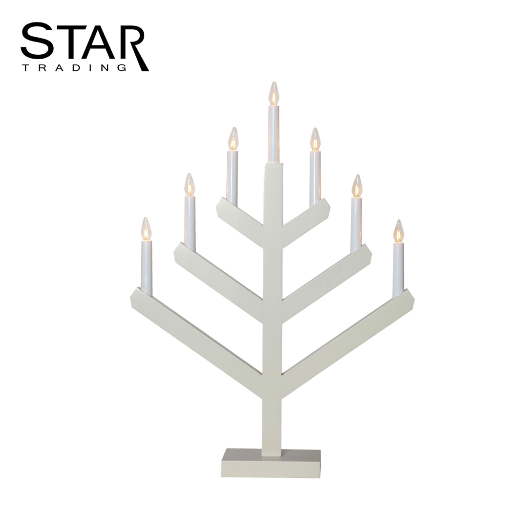 Lysestage Vinga-7 Beige Star Trading