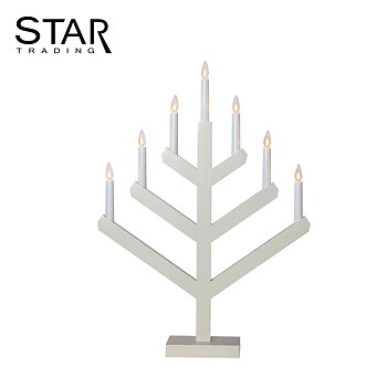 Lysestage Vinga-7 Beige Star Trading