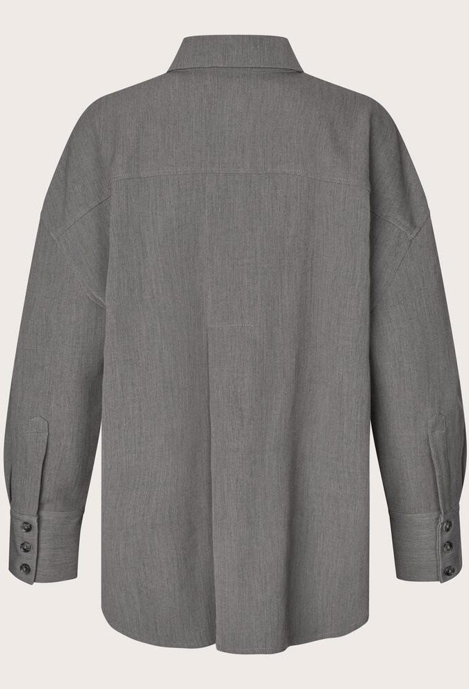 MaIraveth Shirt - M Grey Melange  - Masai - 4