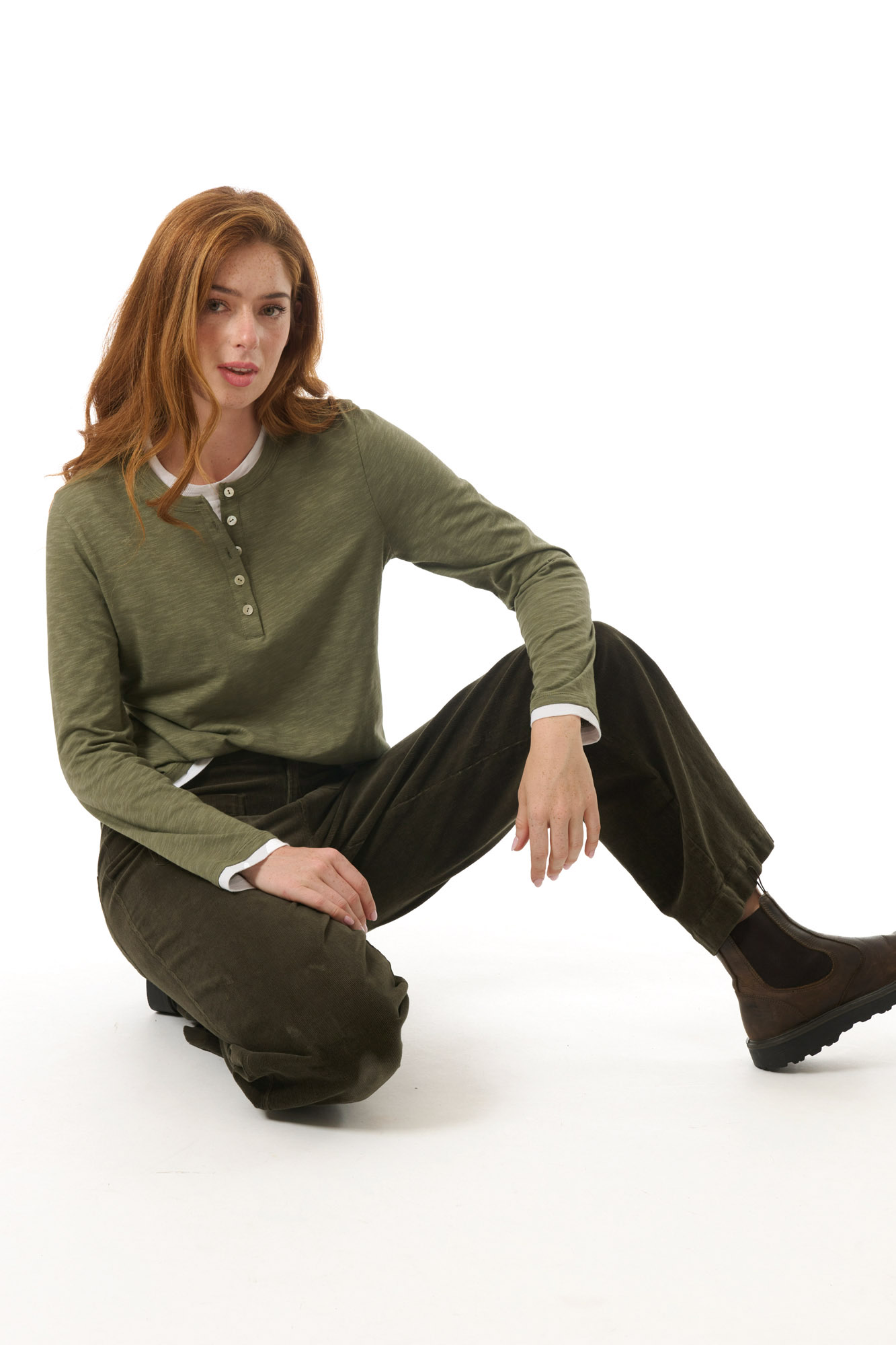 Oleanna t-shirt  sage - 5