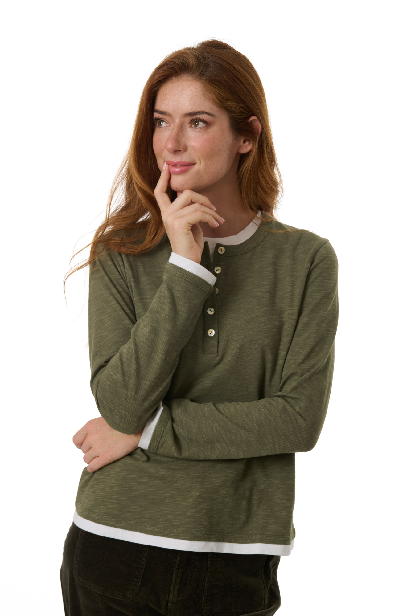Oleanna t-shirt  sage - 3