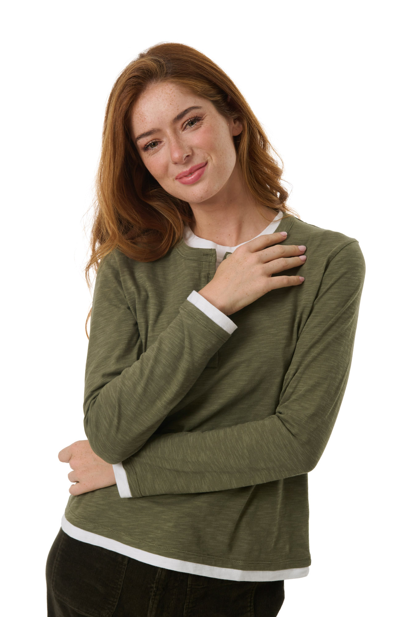 Oleanna t-shirt  sage - 2