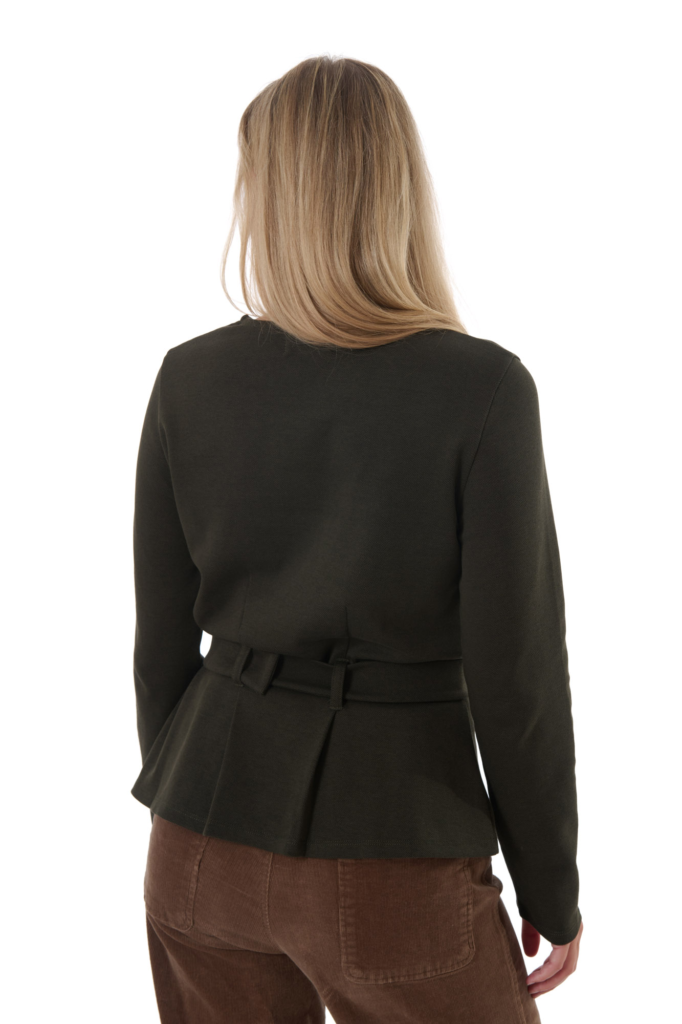 Odette top  olive - 2