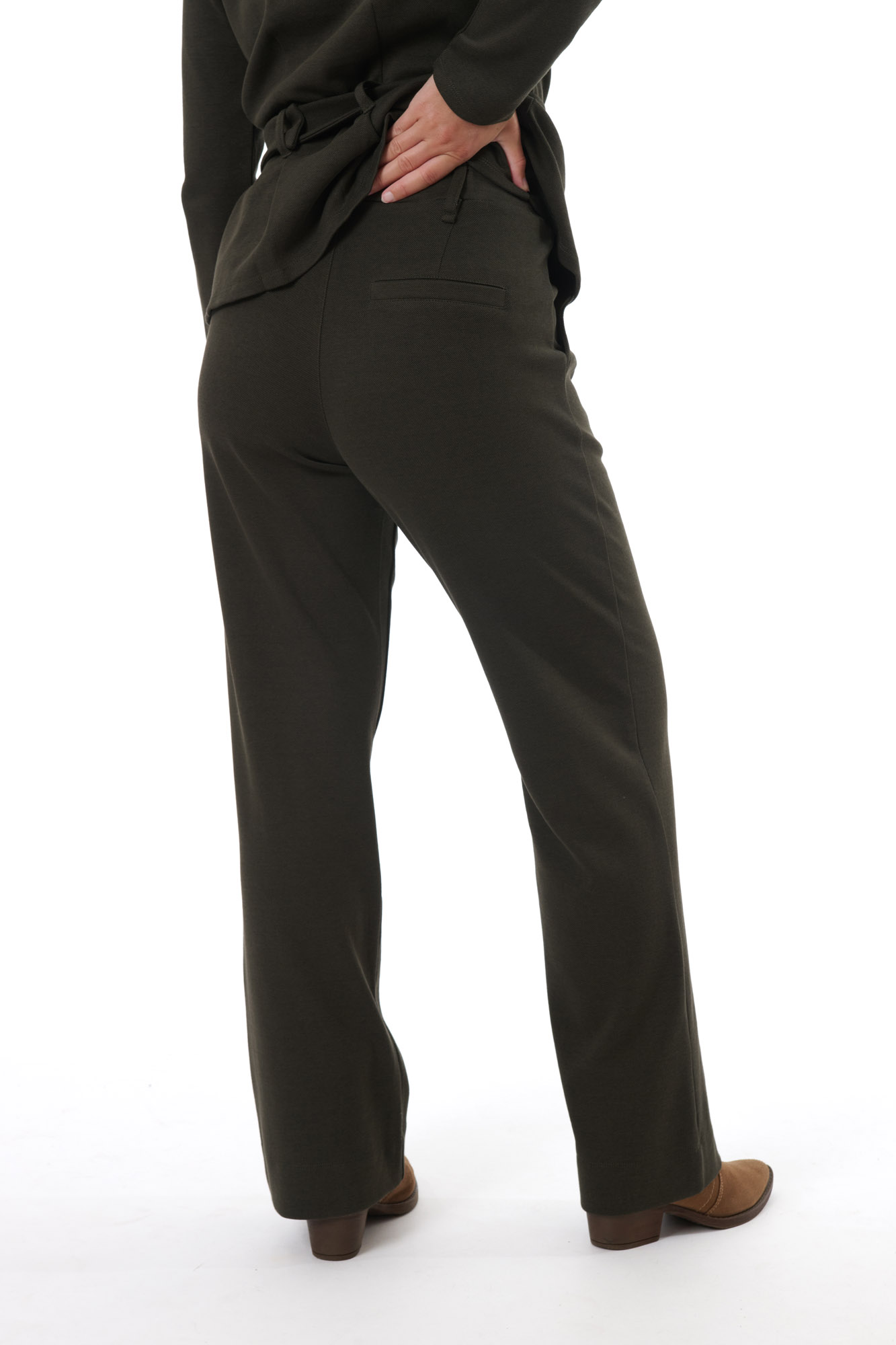 Olga trouser  olive - 4