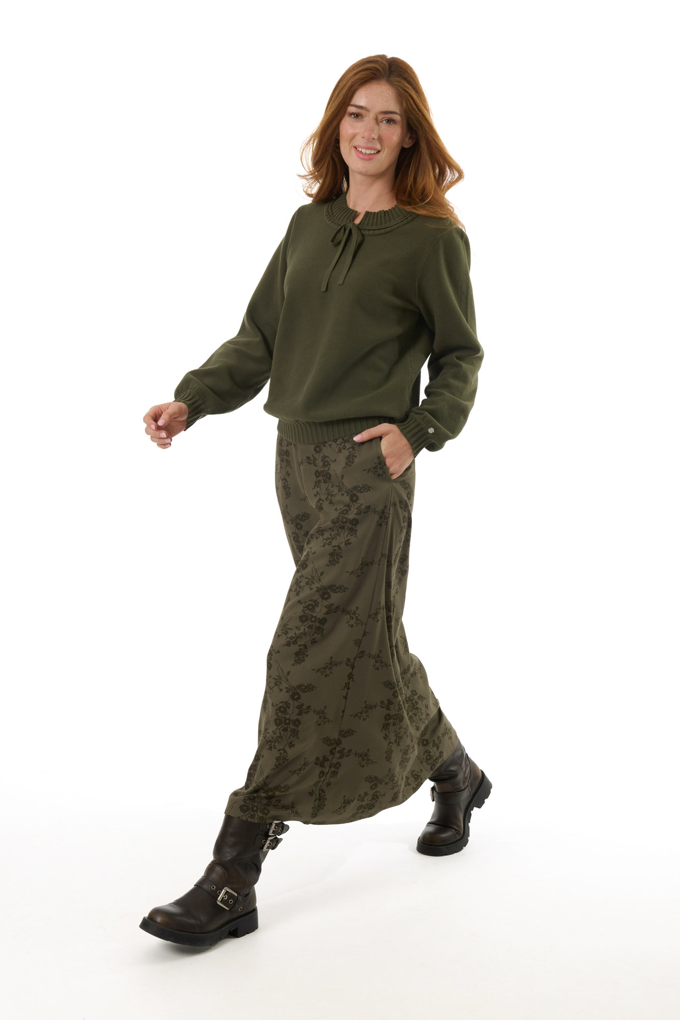 Nilla jumper  moss - 2