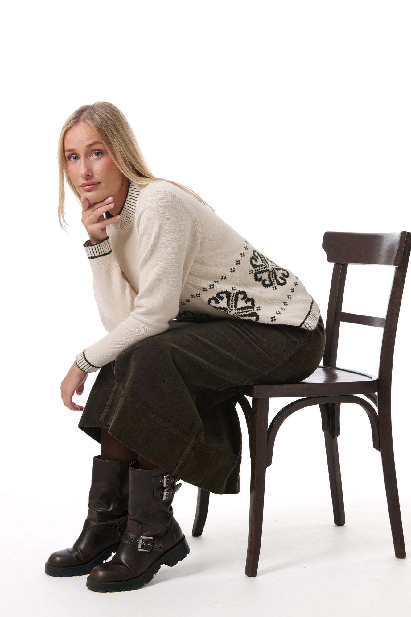Nettan jumper  olive - 6