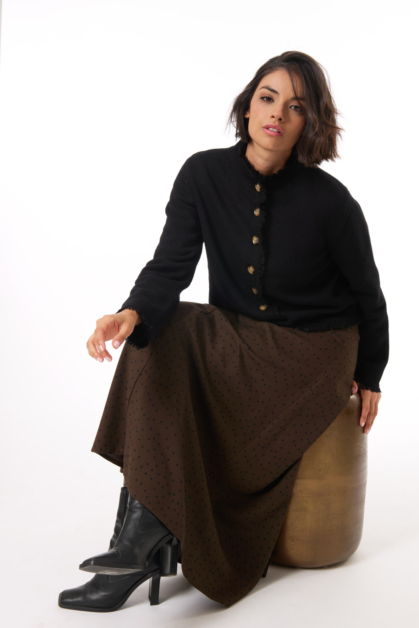 Noria cardigan  svart - 6