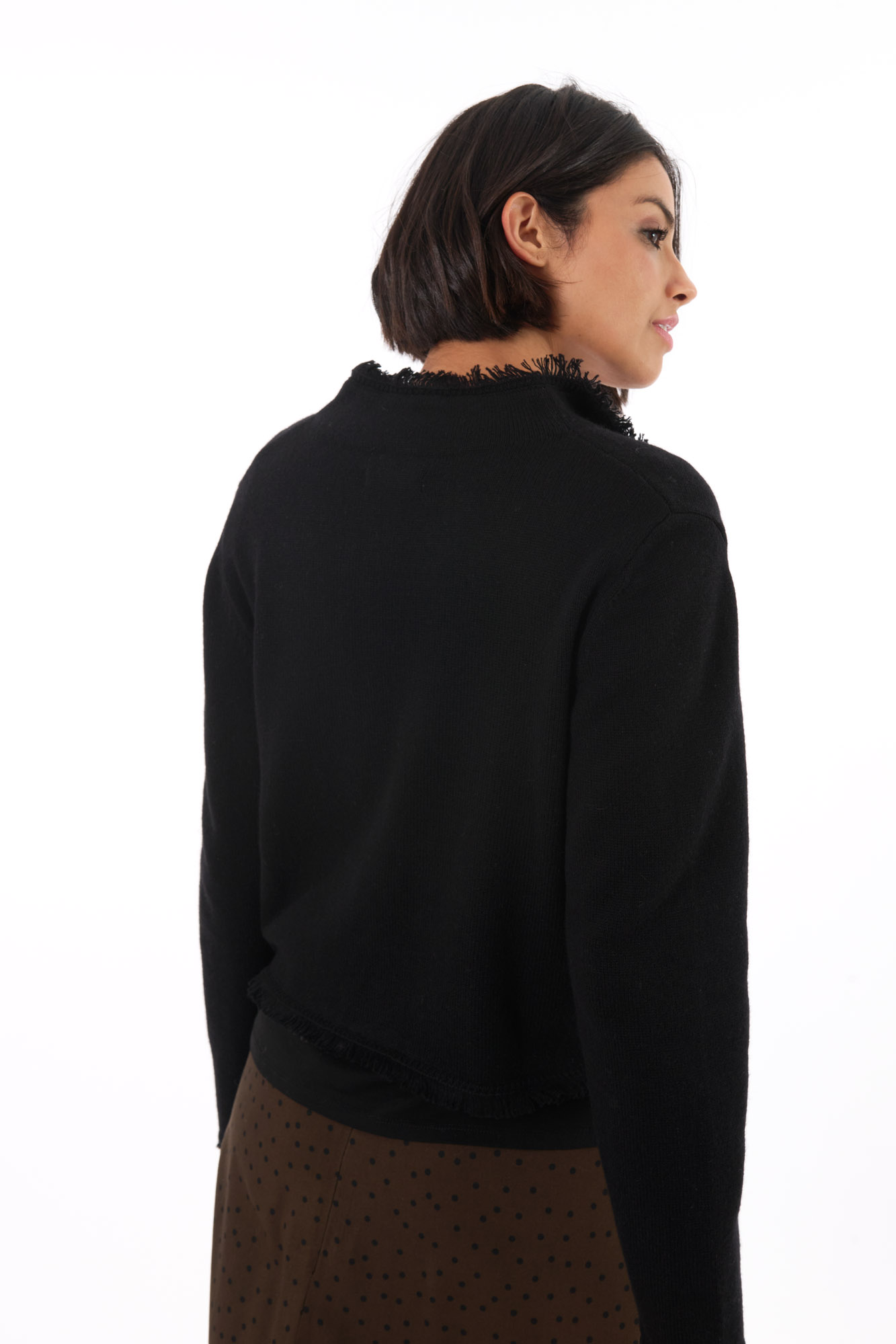 Noria cardigan  svart - 4