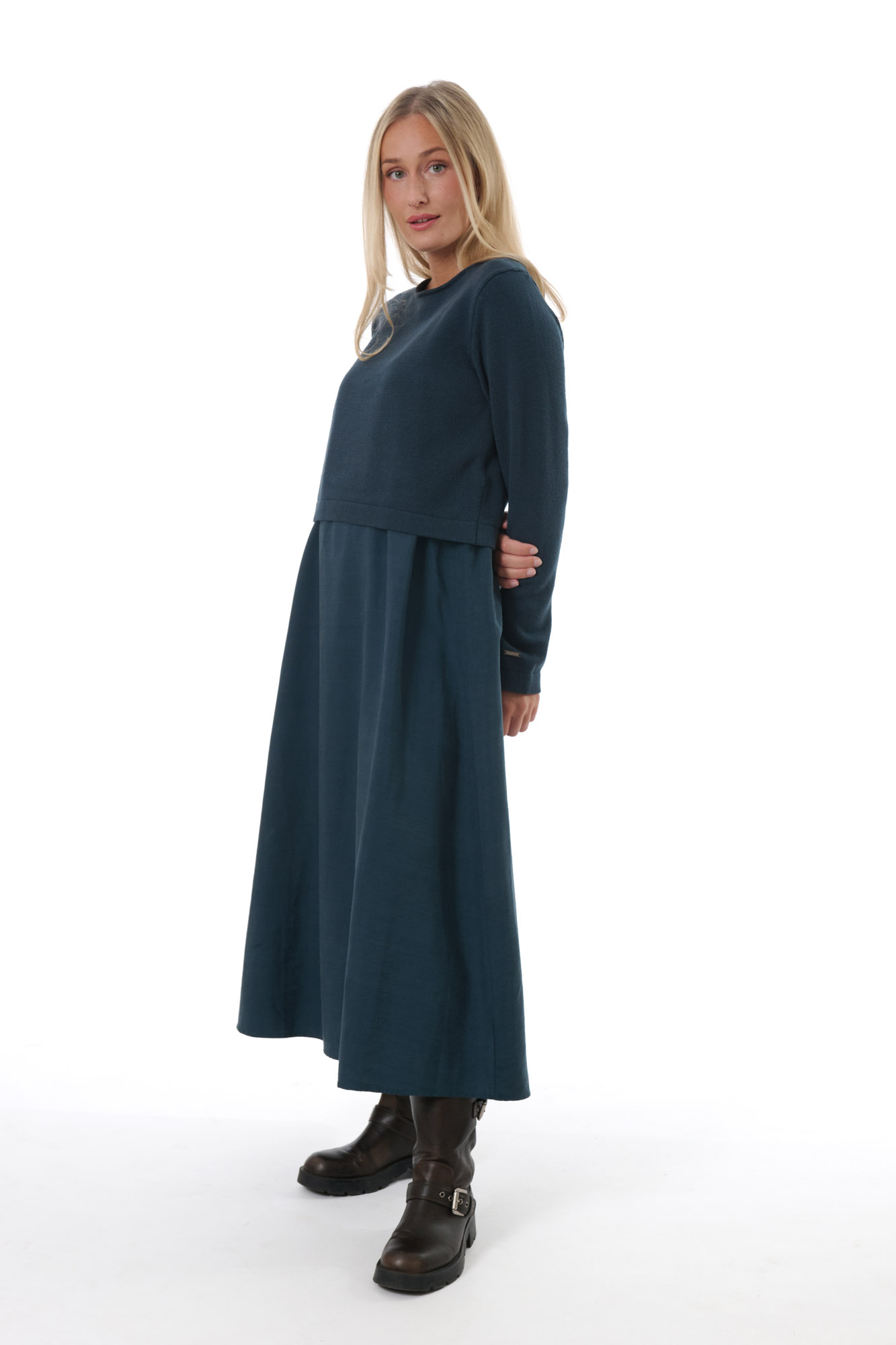 Nora klänning  peacock - 2