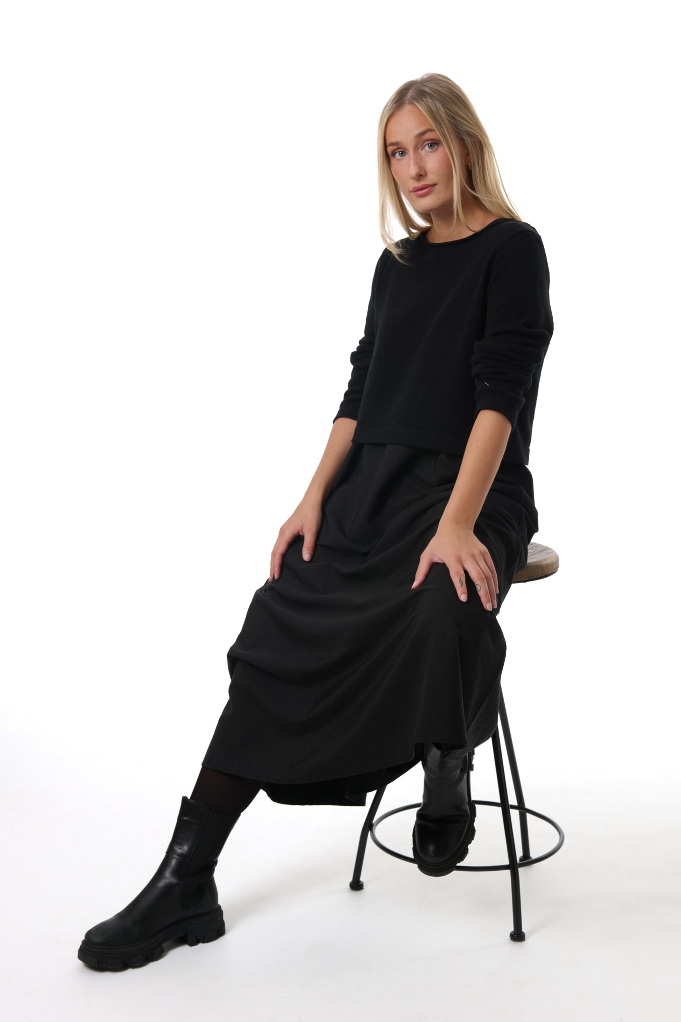 Nora klänning  svart - 5