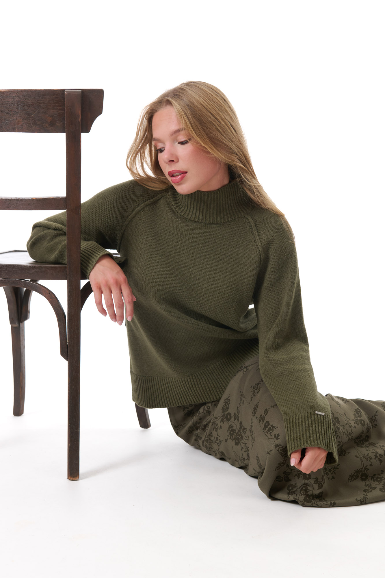 Nadja jumper  moss