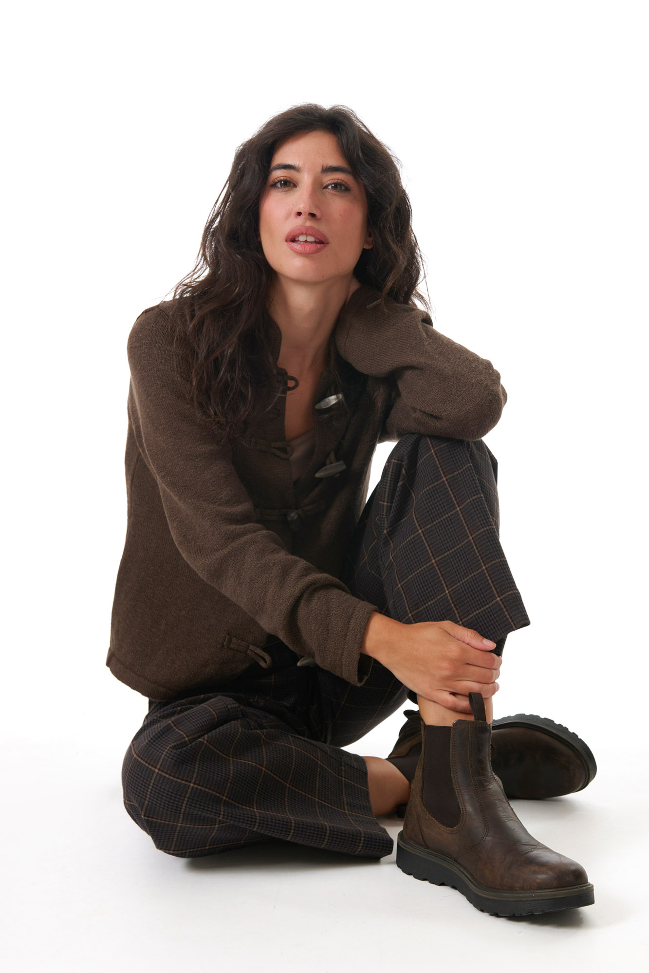 Ninni cardigan  wood - 6