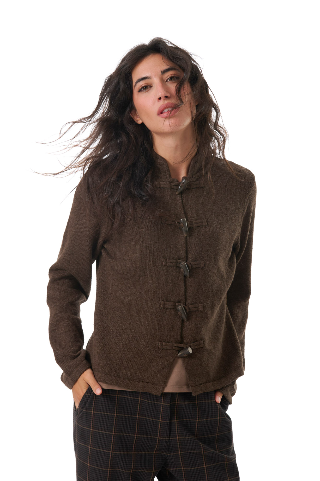 Ninni cardigan  wood - 3