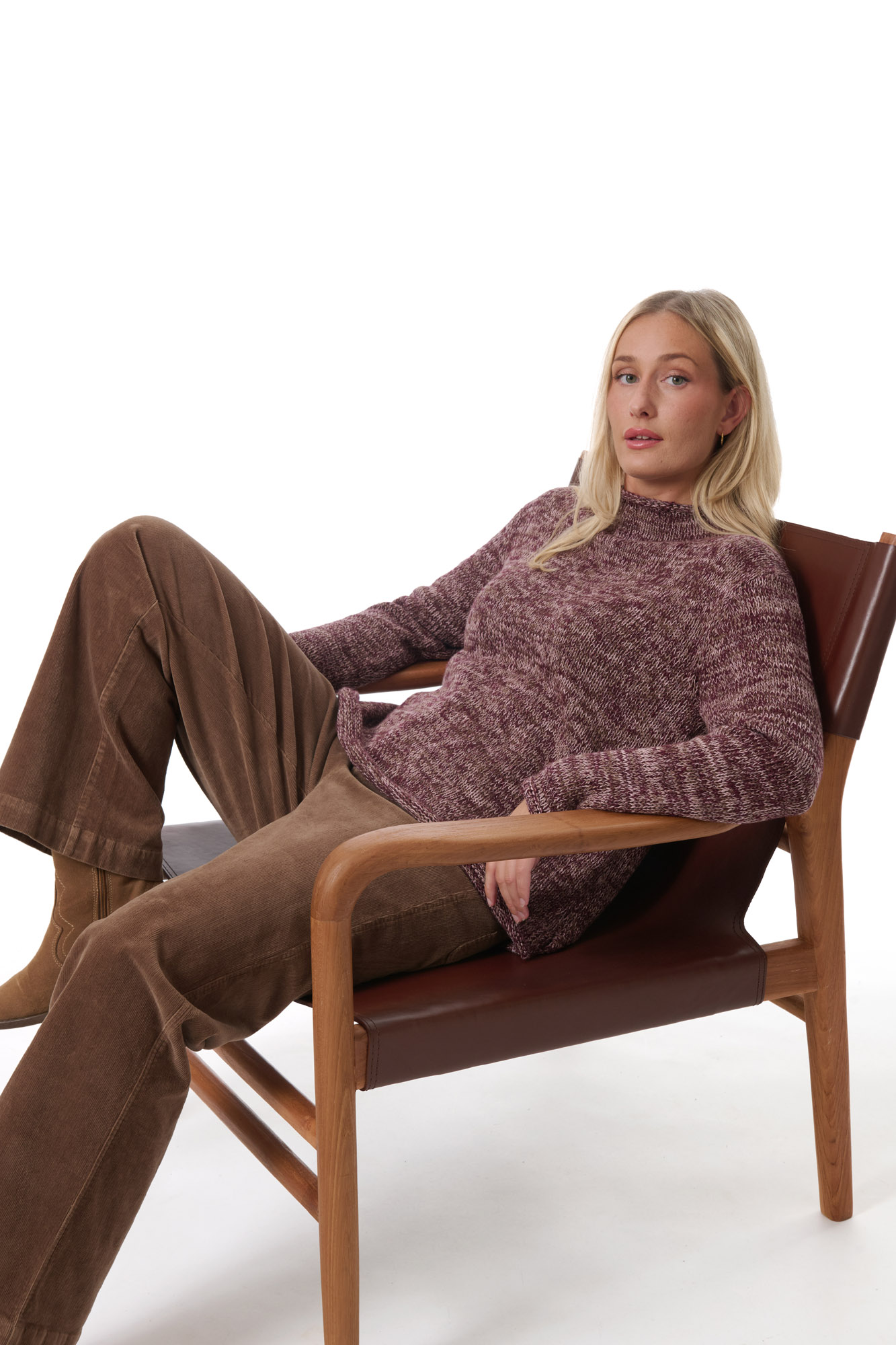 Nanne jumper  merlot - 6