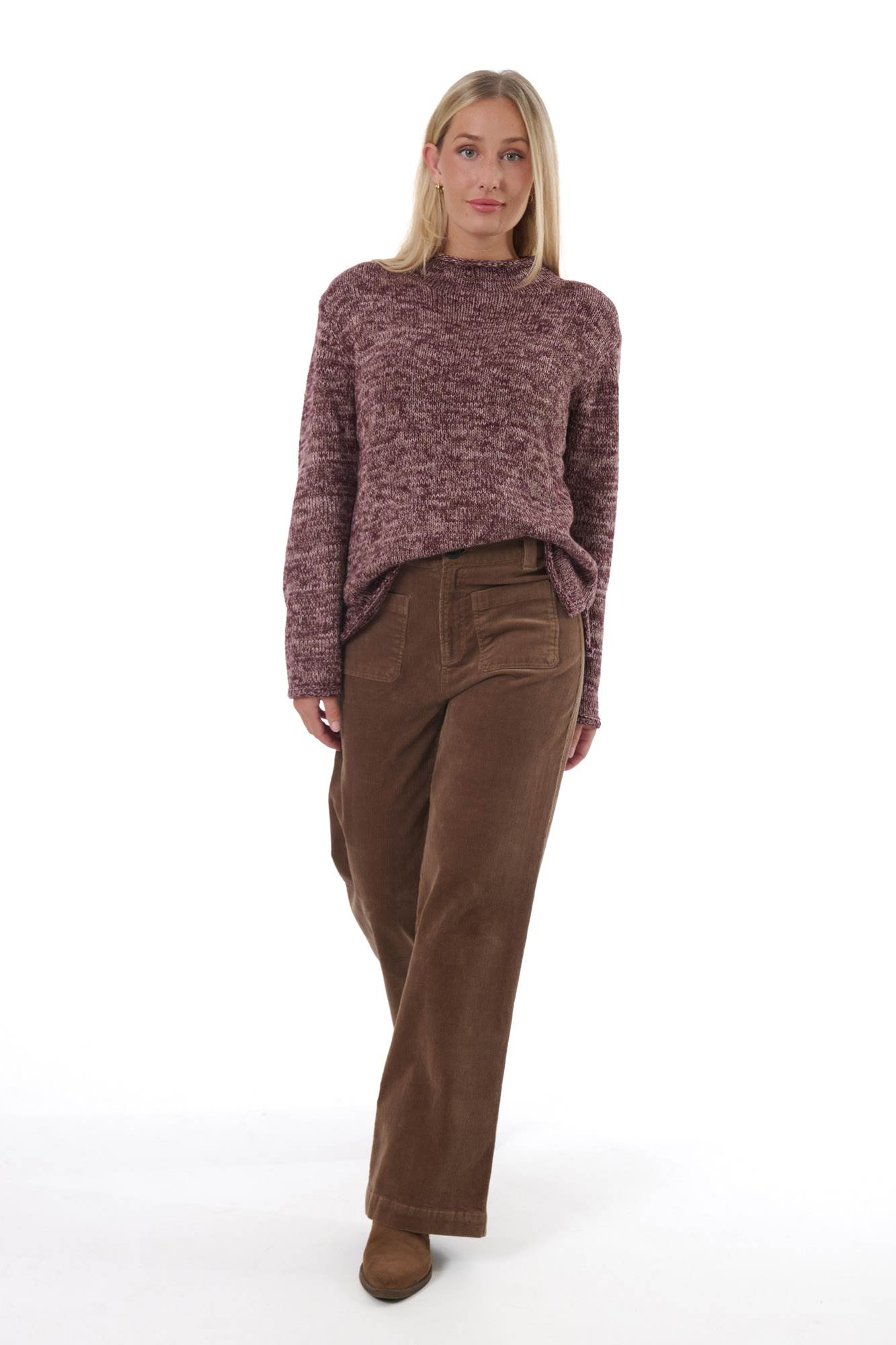Nanne jumper  merlot - 3
