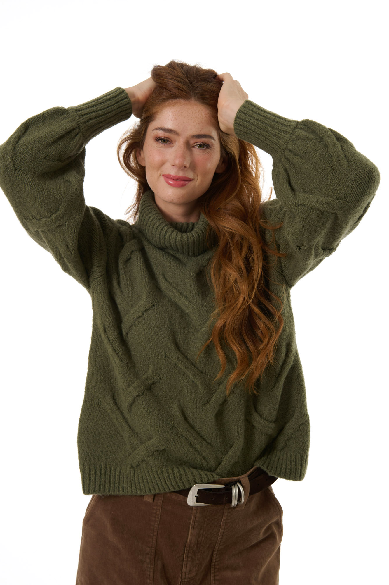 Noella jumper  sage - 2