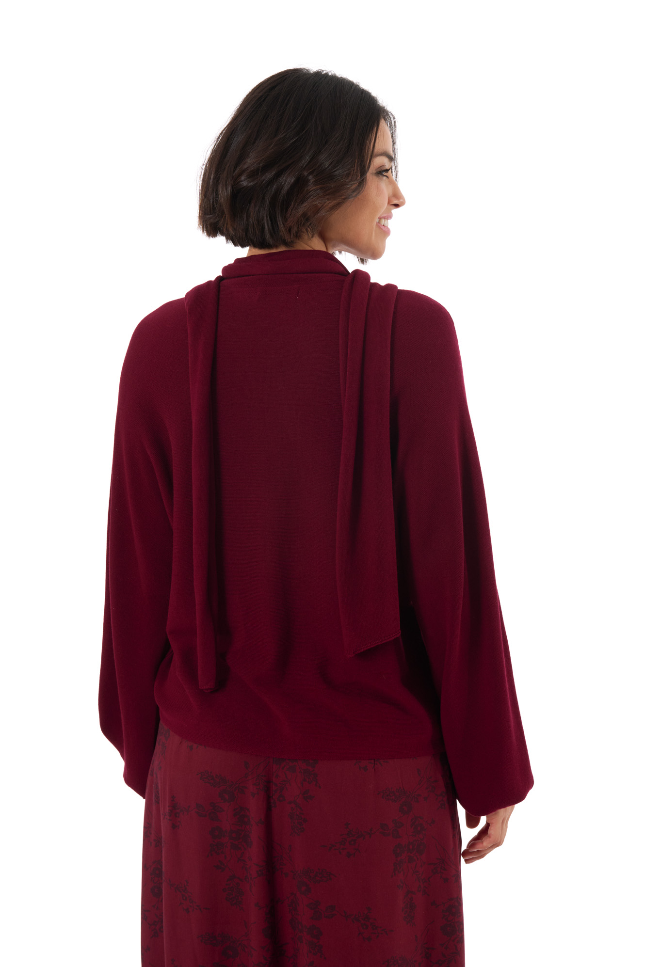 Nelia jumper  cranberry - 3