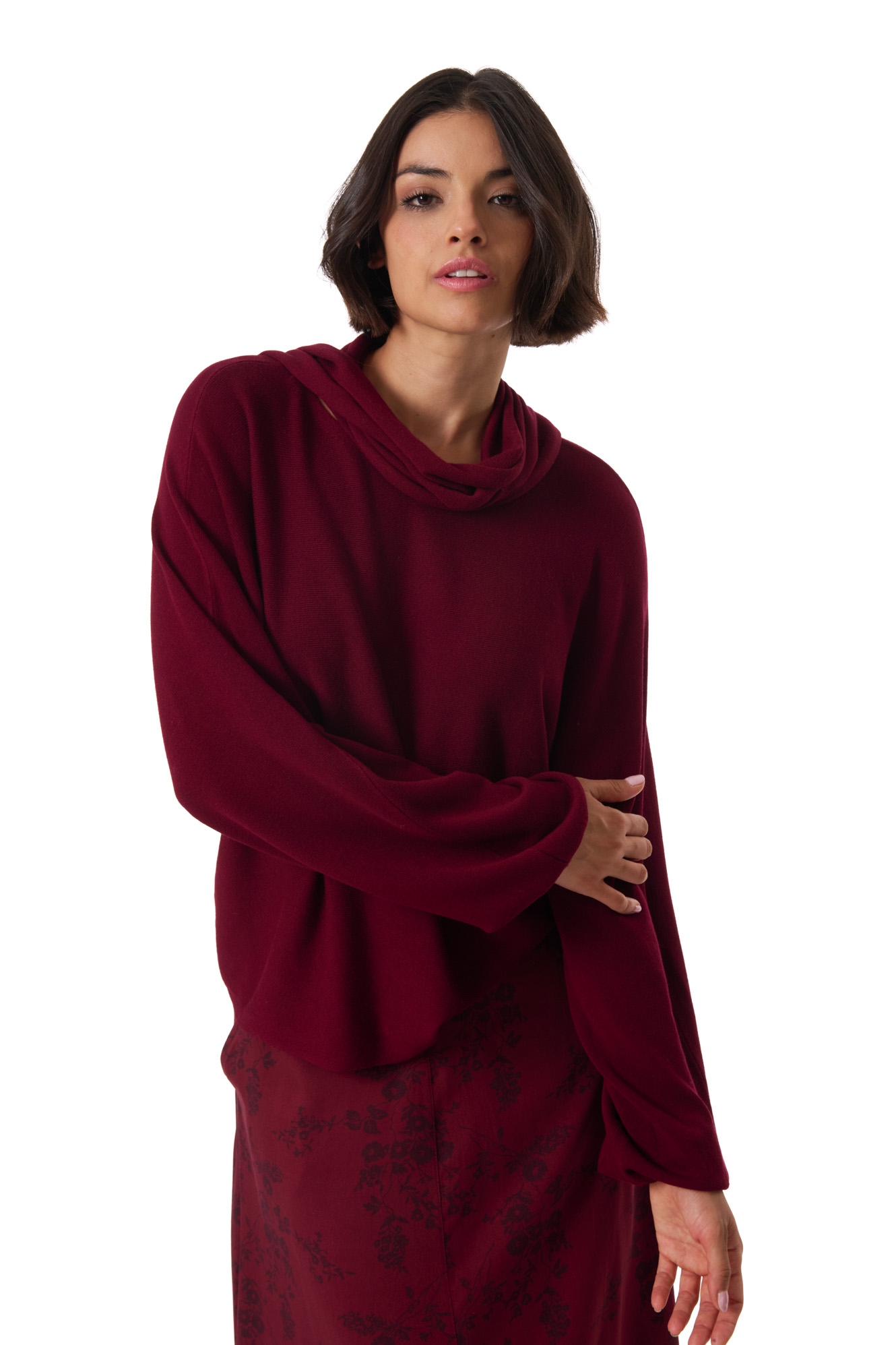 Nelia jumper  cranberry - 2