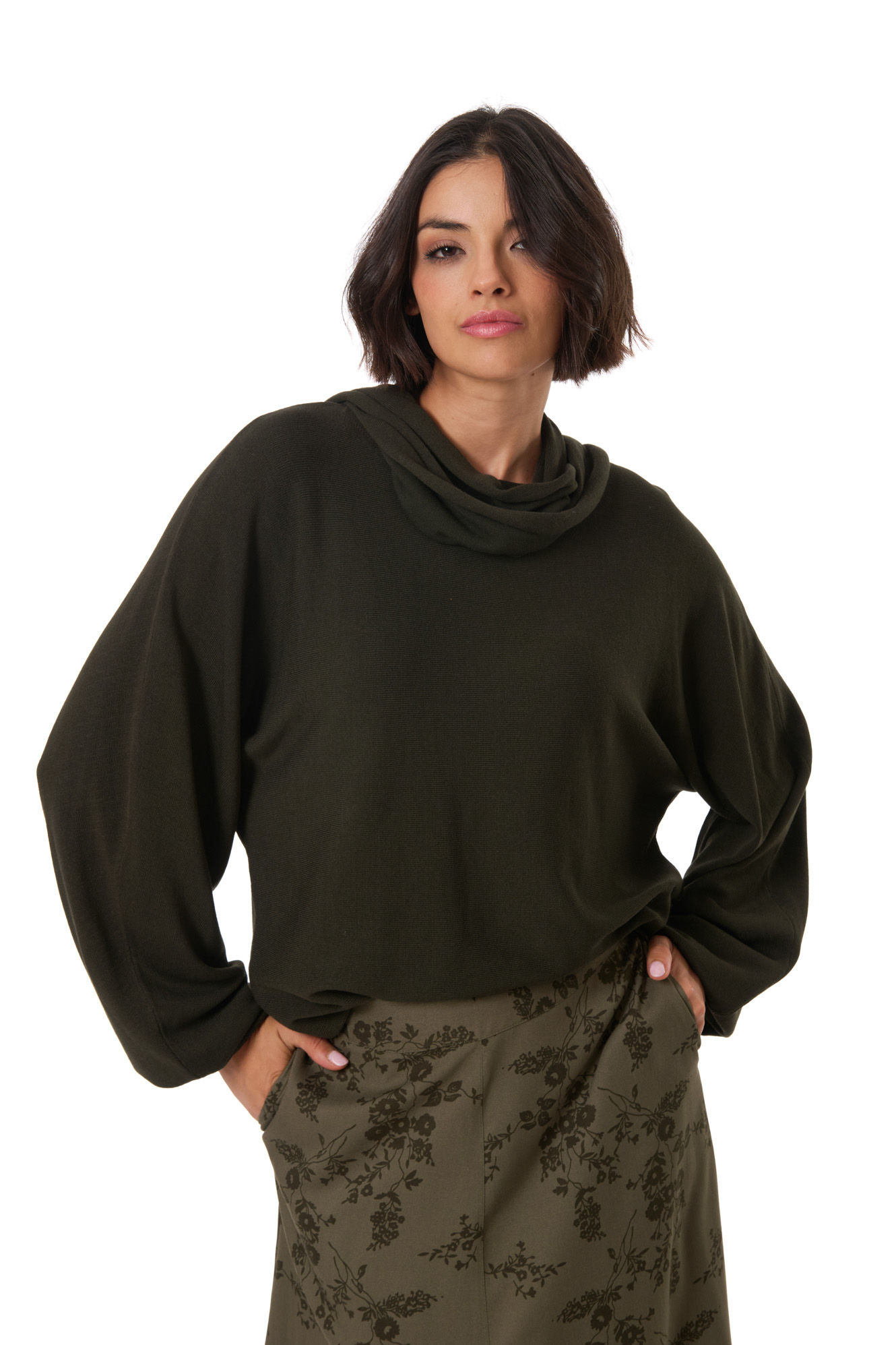 Nelia jumper  olive - 4