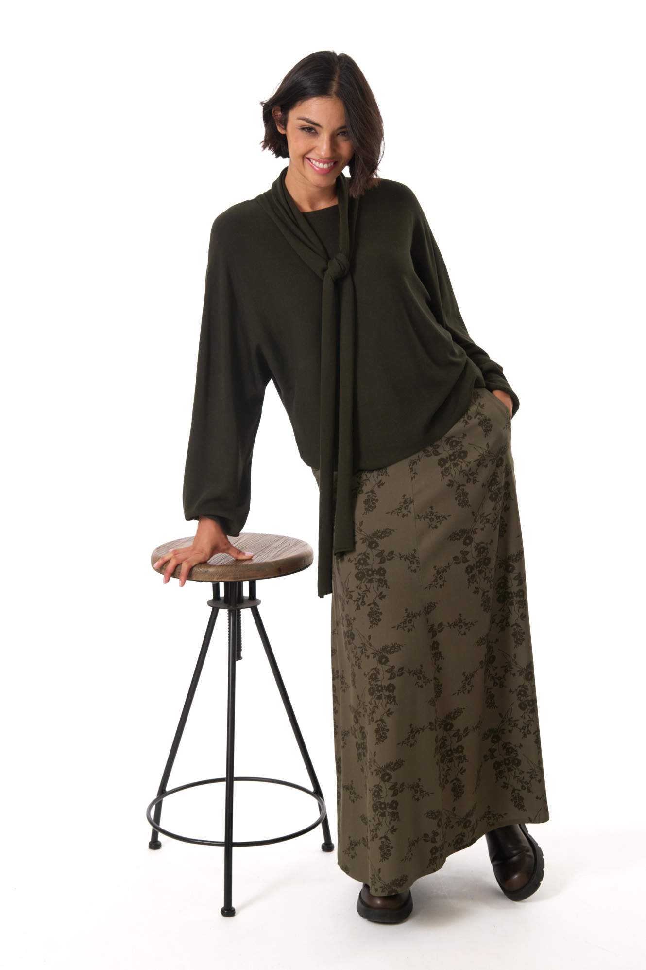 Nelia jumper  olive - 5