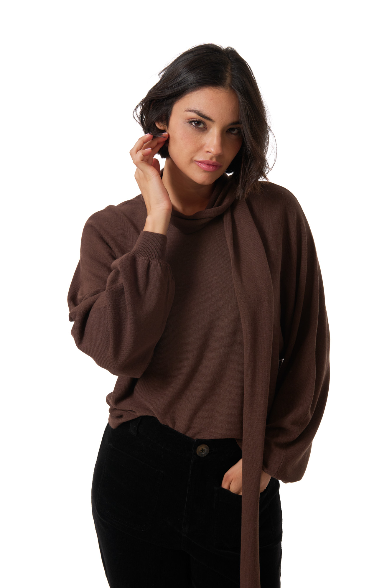 Nelia jumper  wood - 2