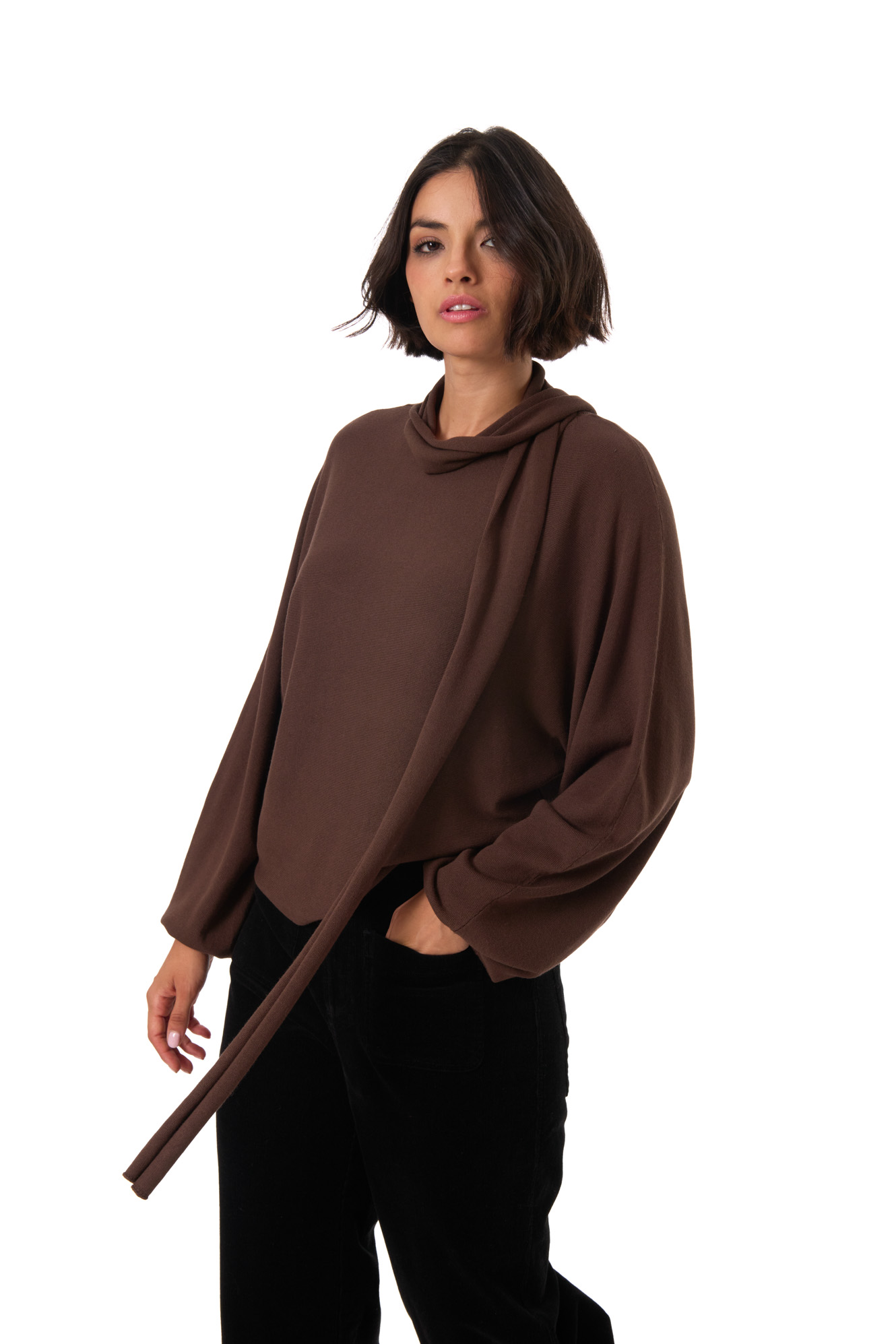 Nelia jumper  wood