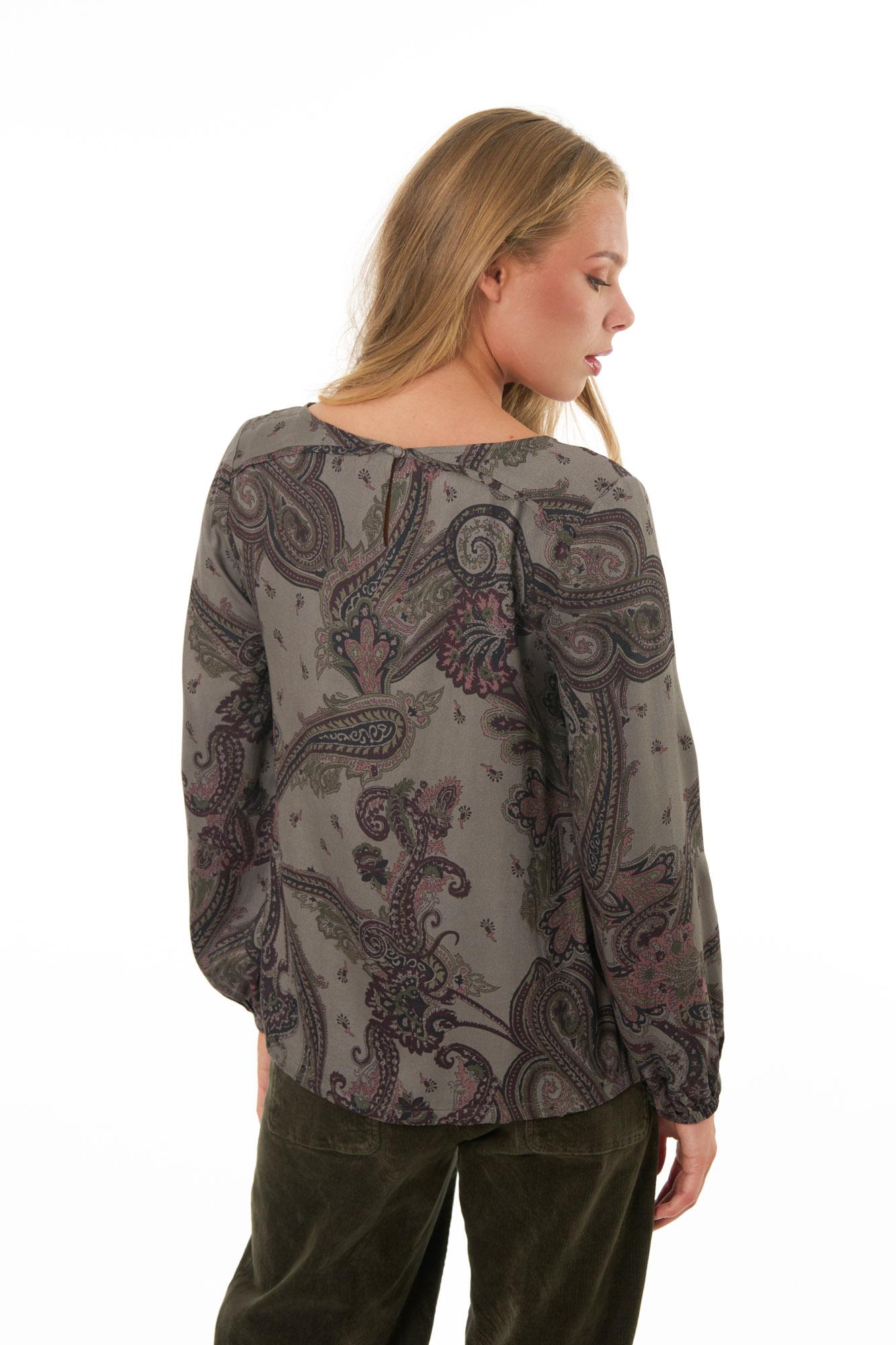 Megan top  olive - 6