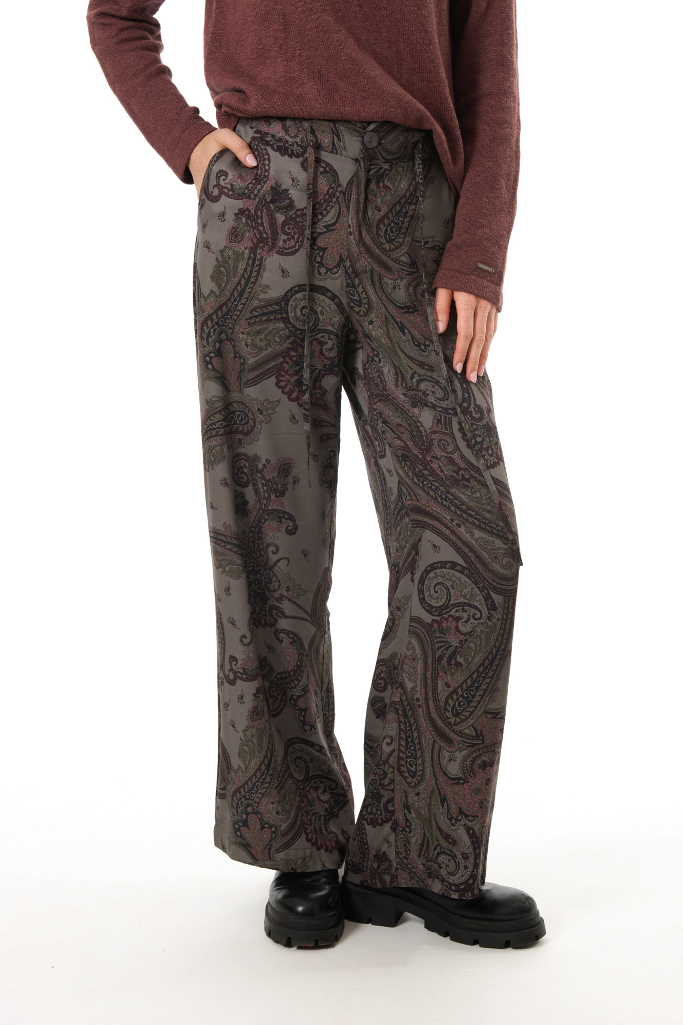 Maureen trouser  olive - 3