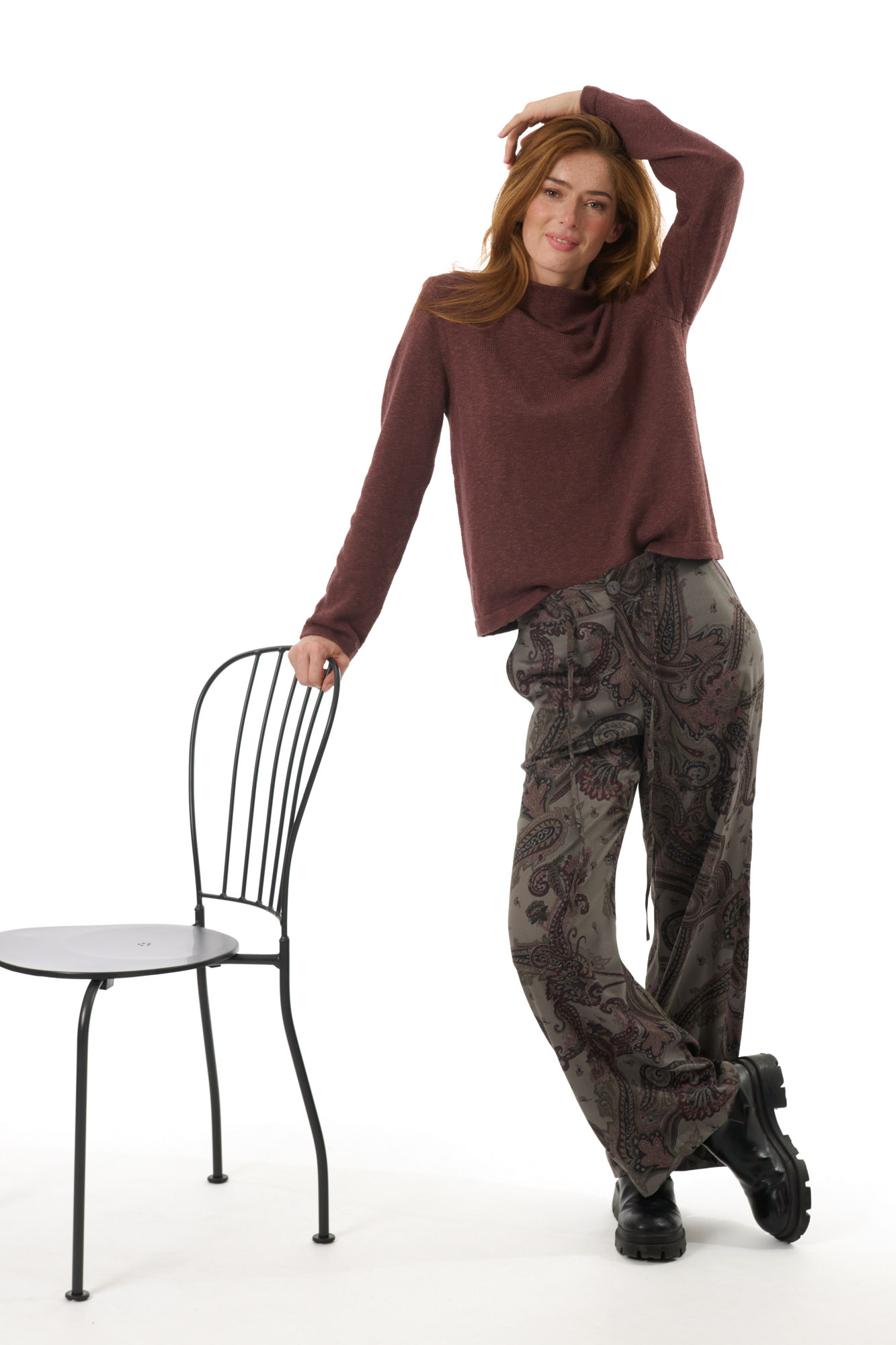 Maureen trouser  olive - 2