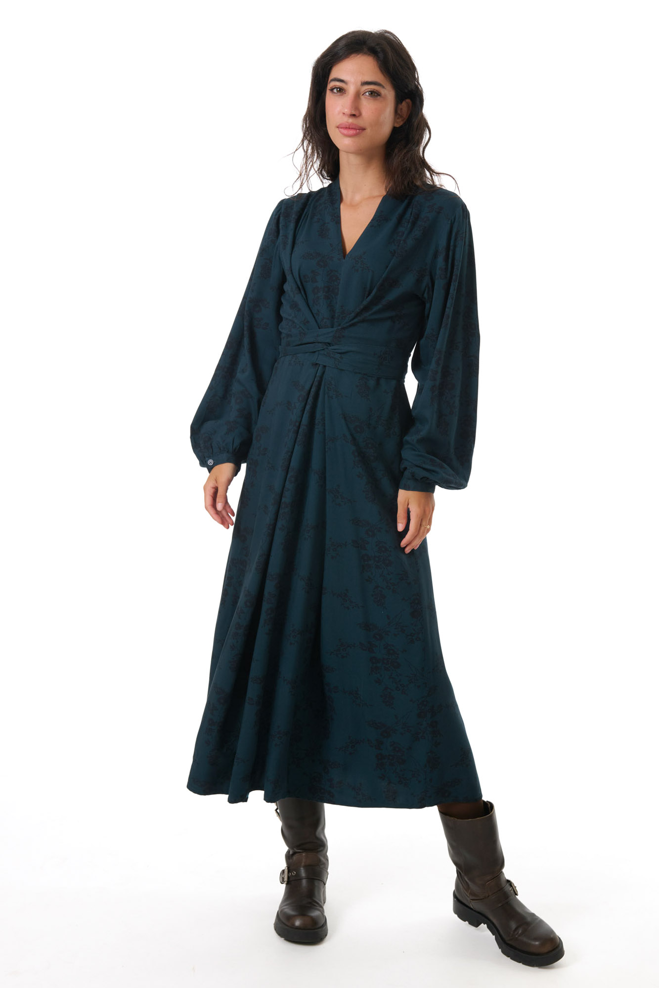 Mia klänning  peacock