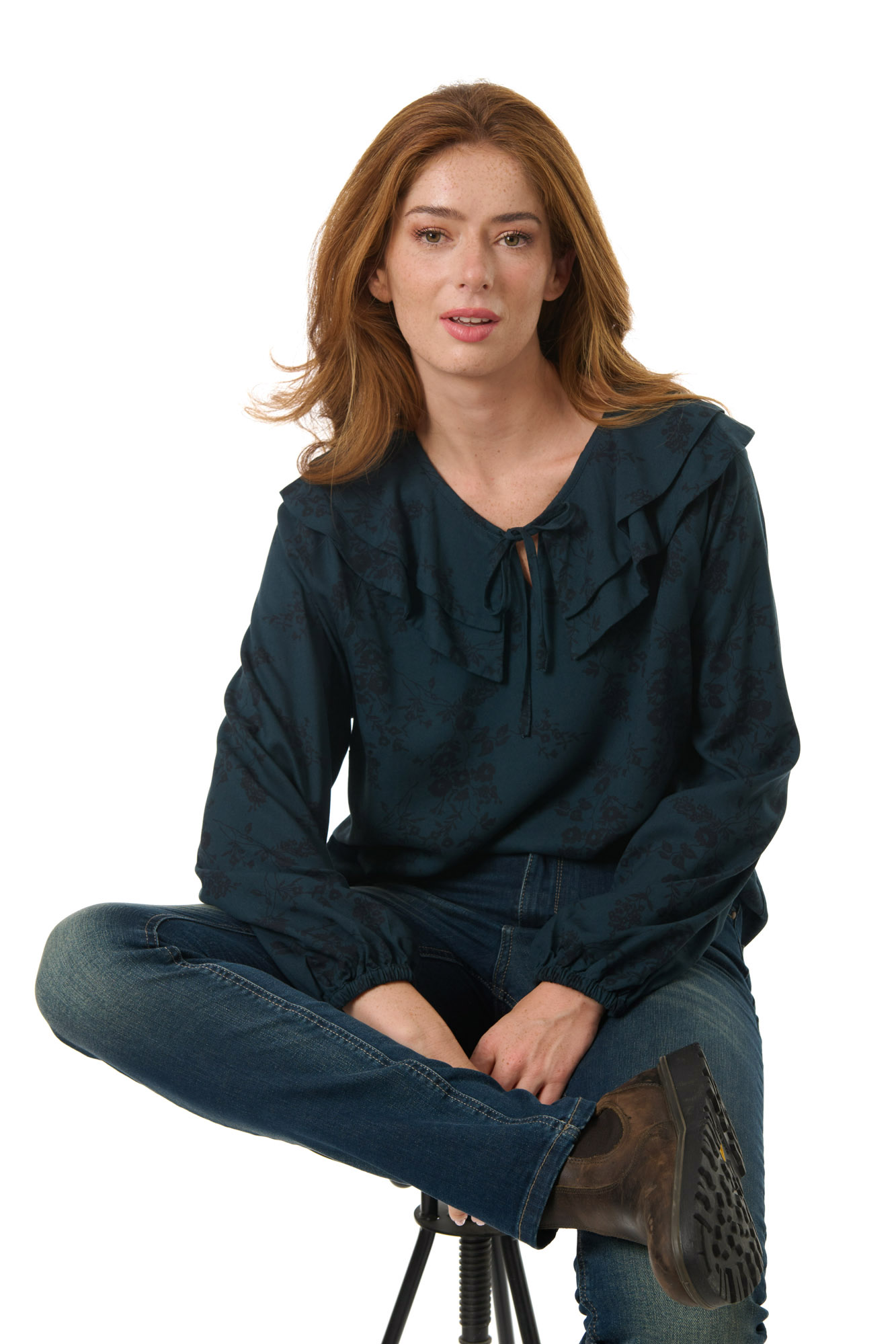 Mary blouse  peacock - 5
