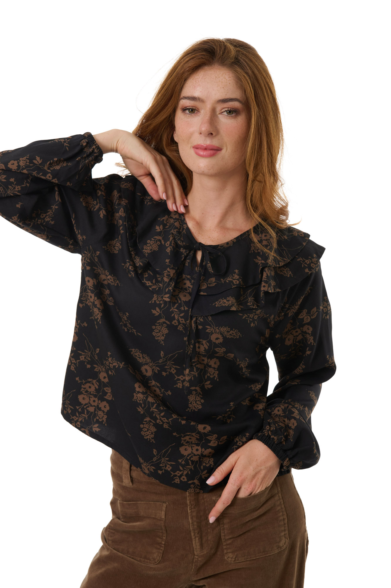 Mary blouse  svart - 2