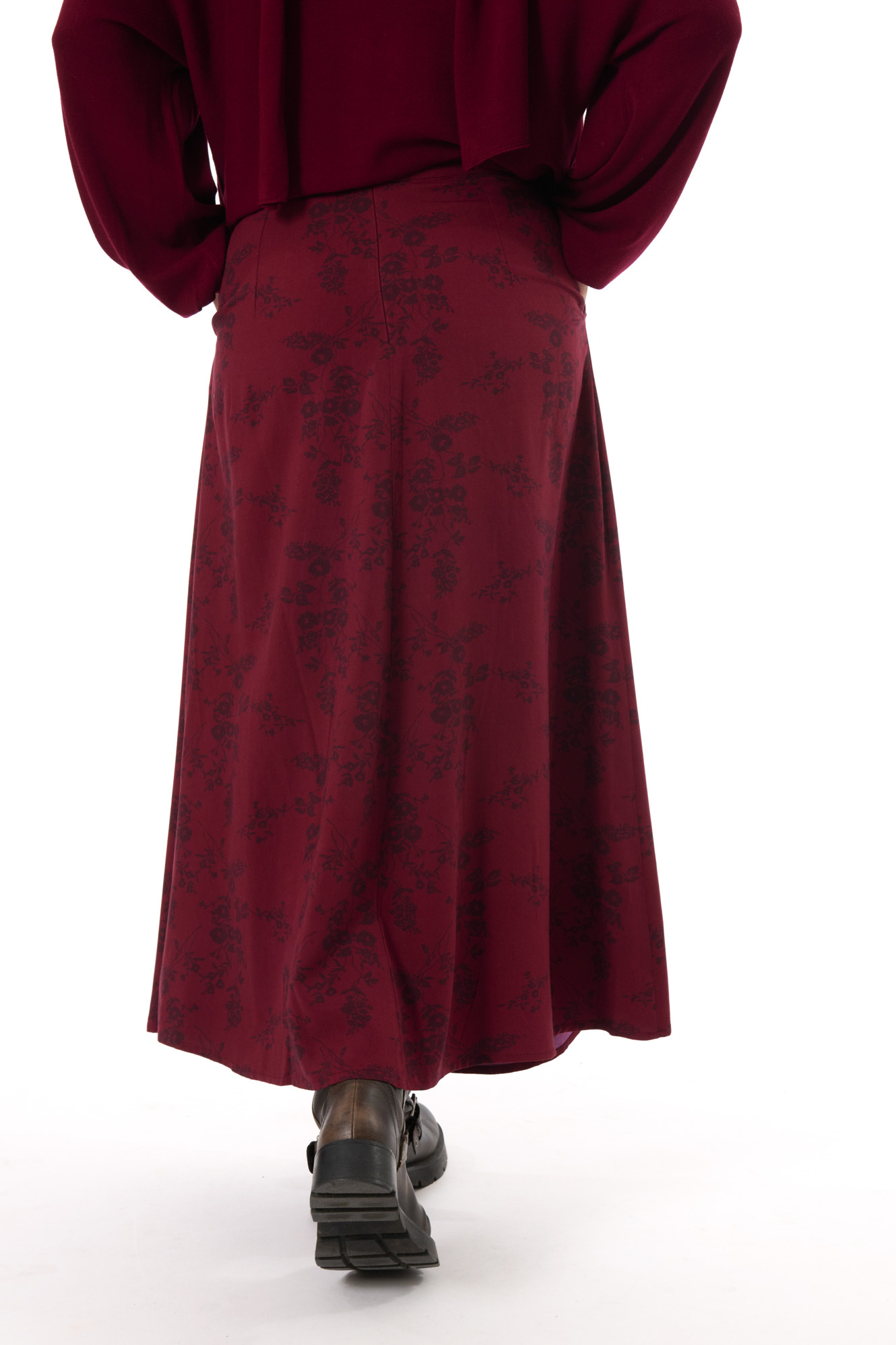 Meta kjol  cranberry - 4