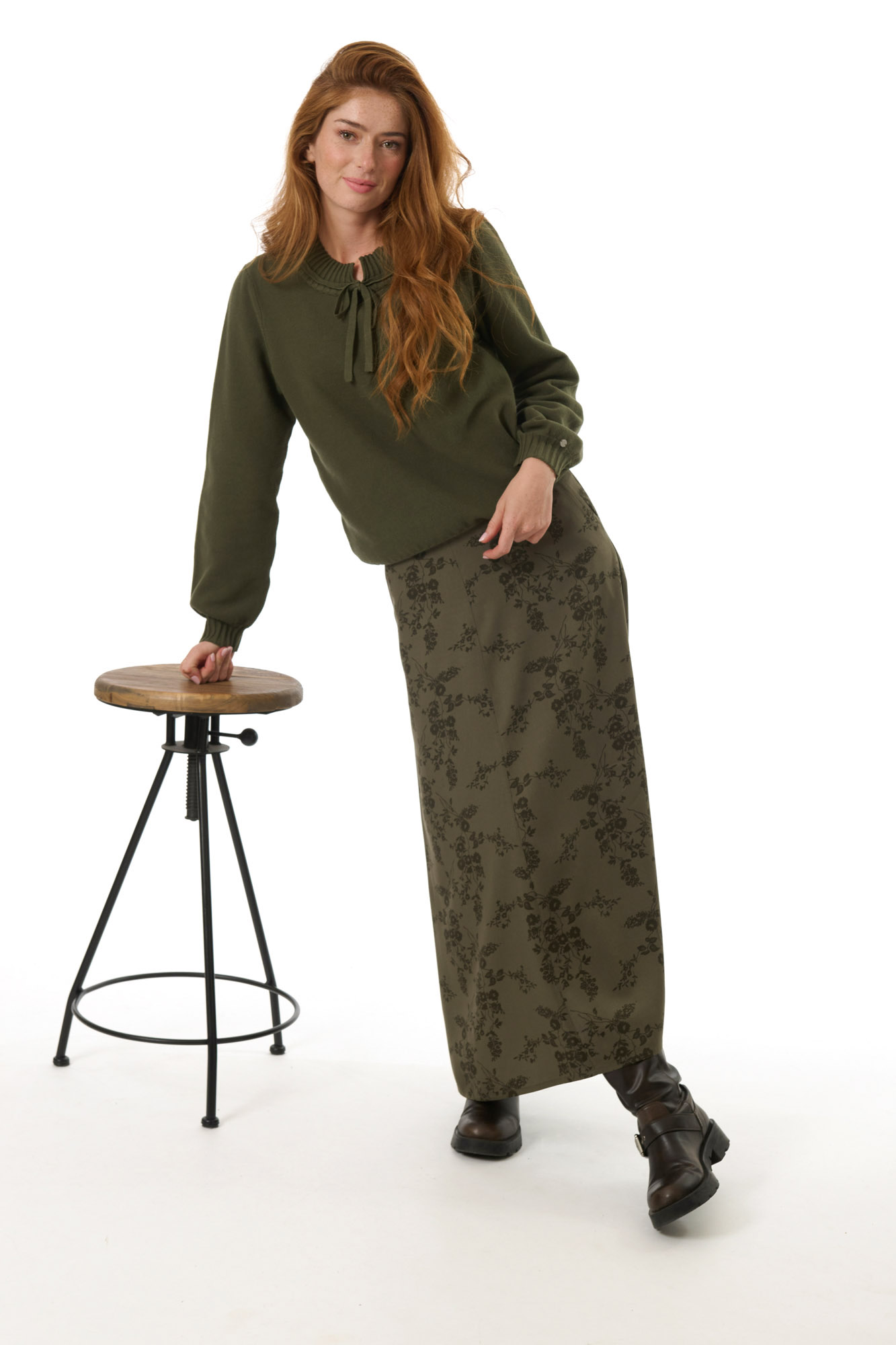 Meta kjol  moss
