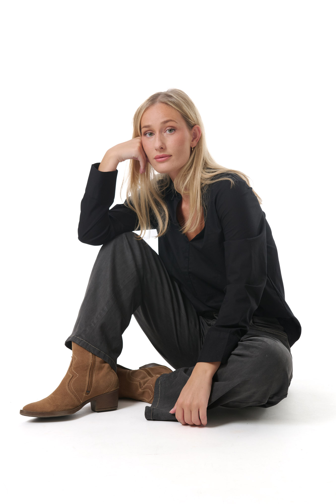 Majken blouse  svart