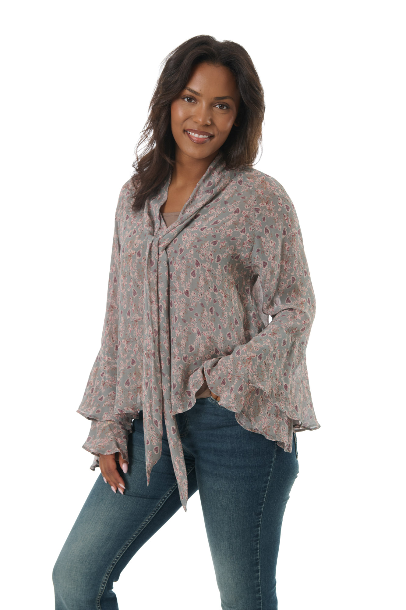 Milly blouse  mist - 4