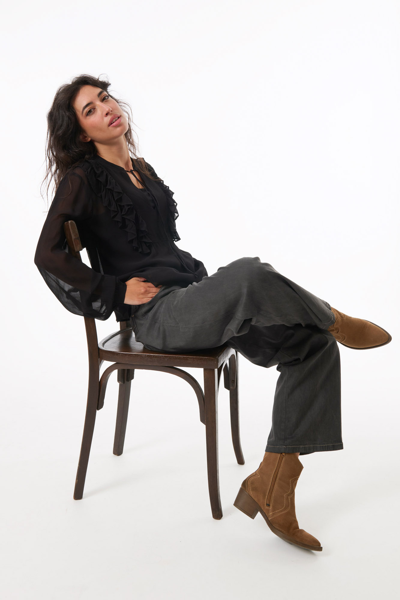 Maggie blouse  svart - 6