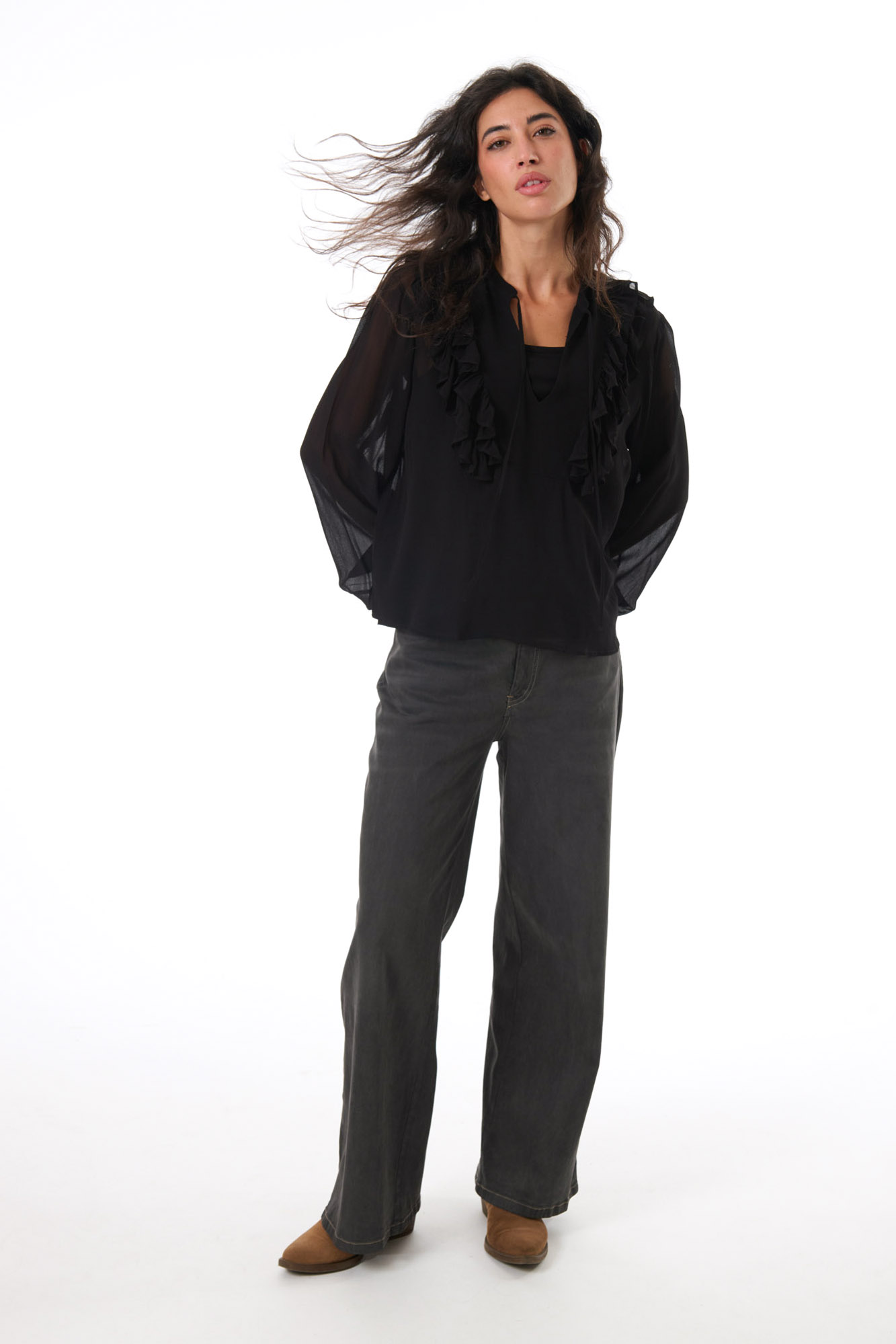 Maggie blouse  svart