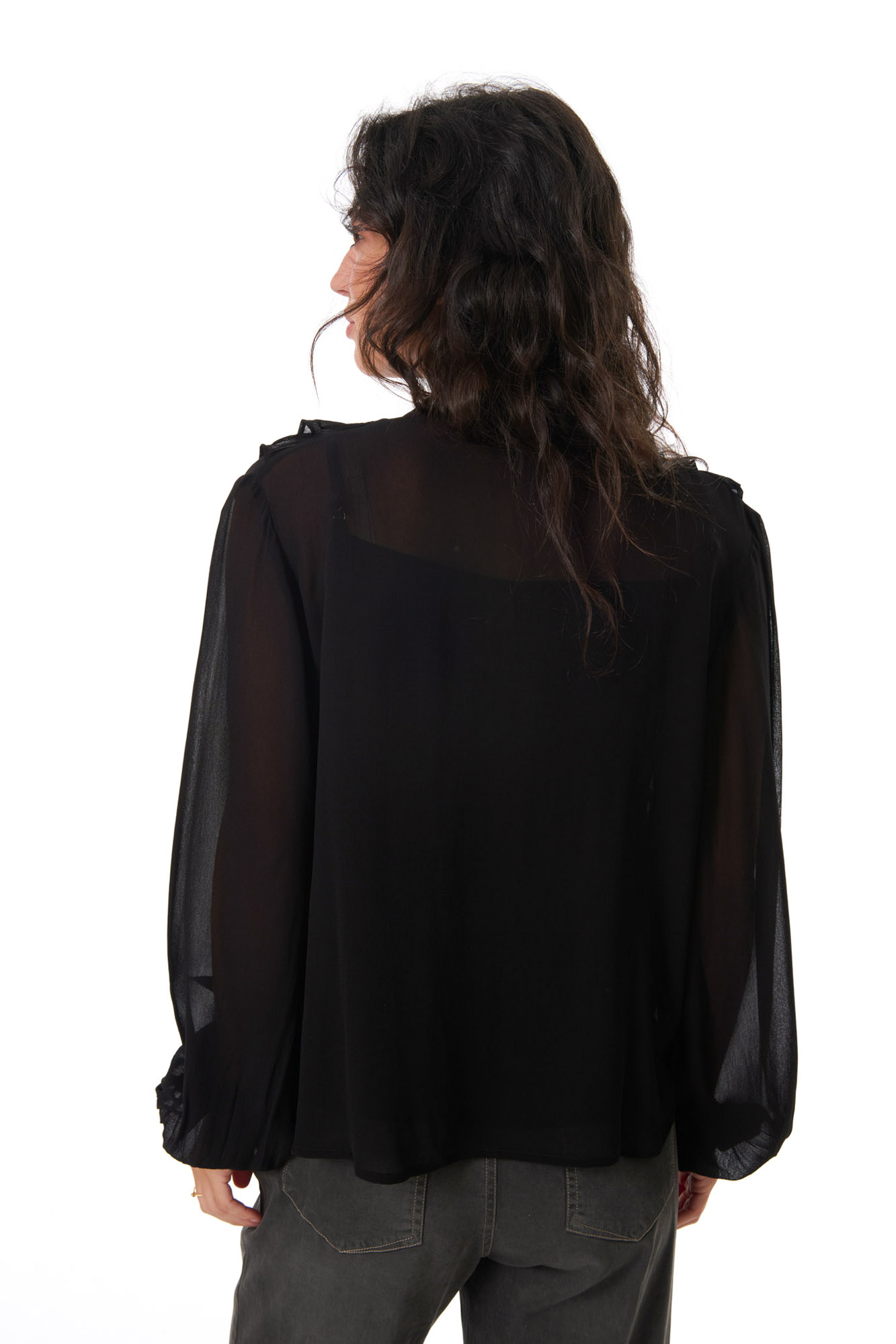 Maggie blouse  svart - 5