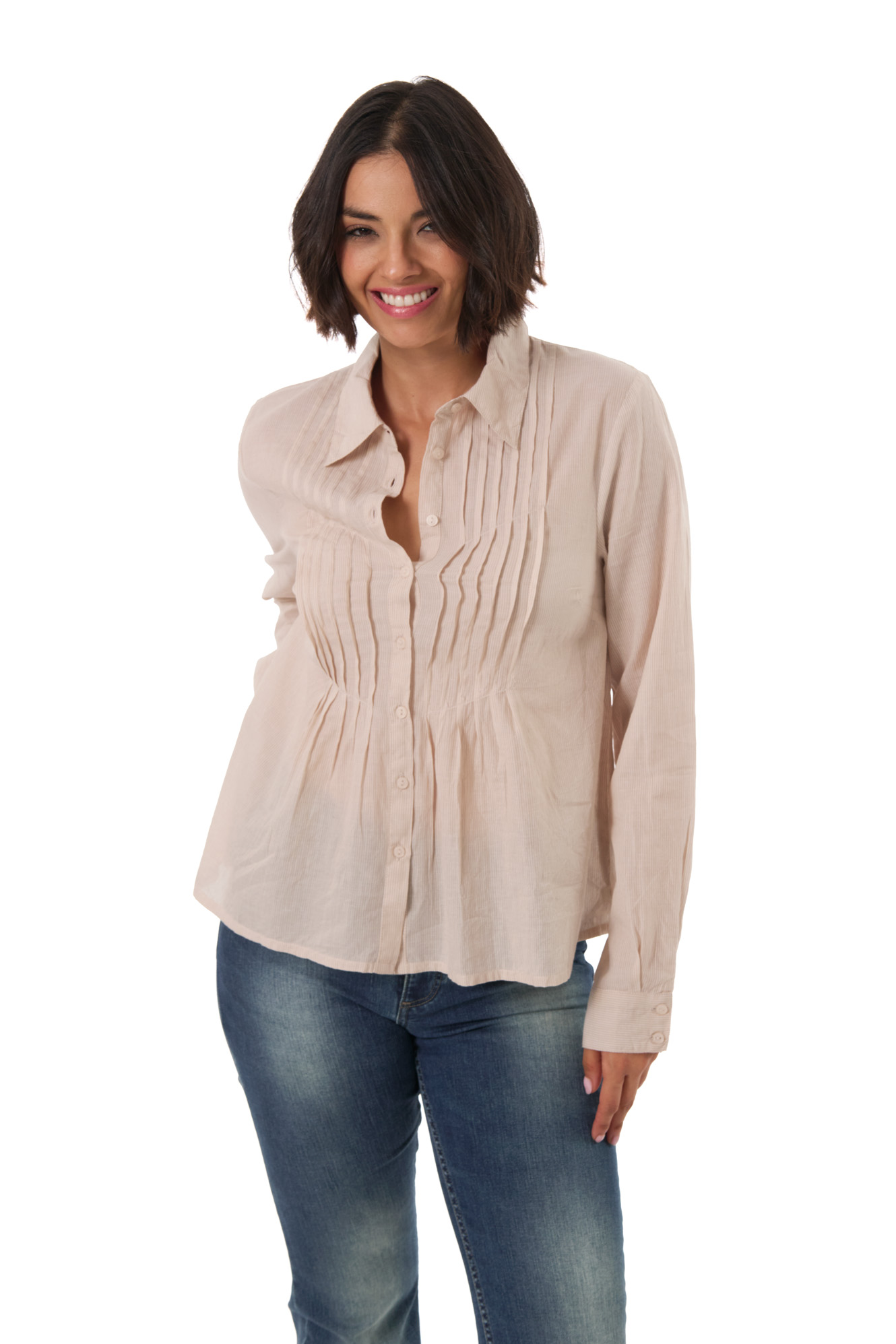 Meg shirt  sesame - 2