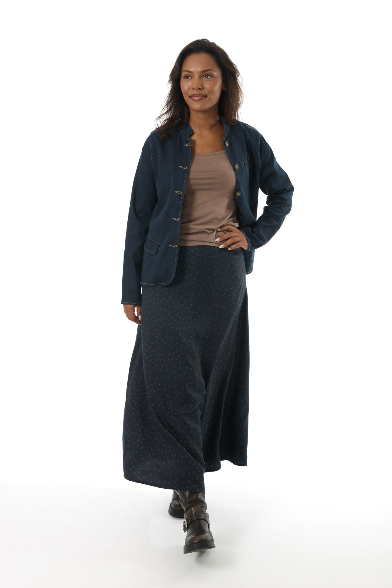 Melanie blazer  dk. denim - 3