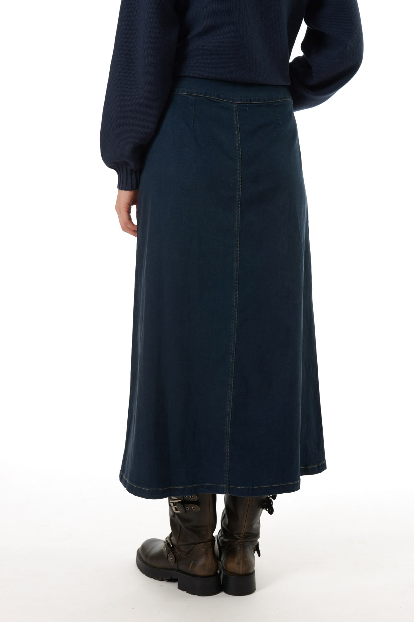 Margot kjol  dk. denim - 4