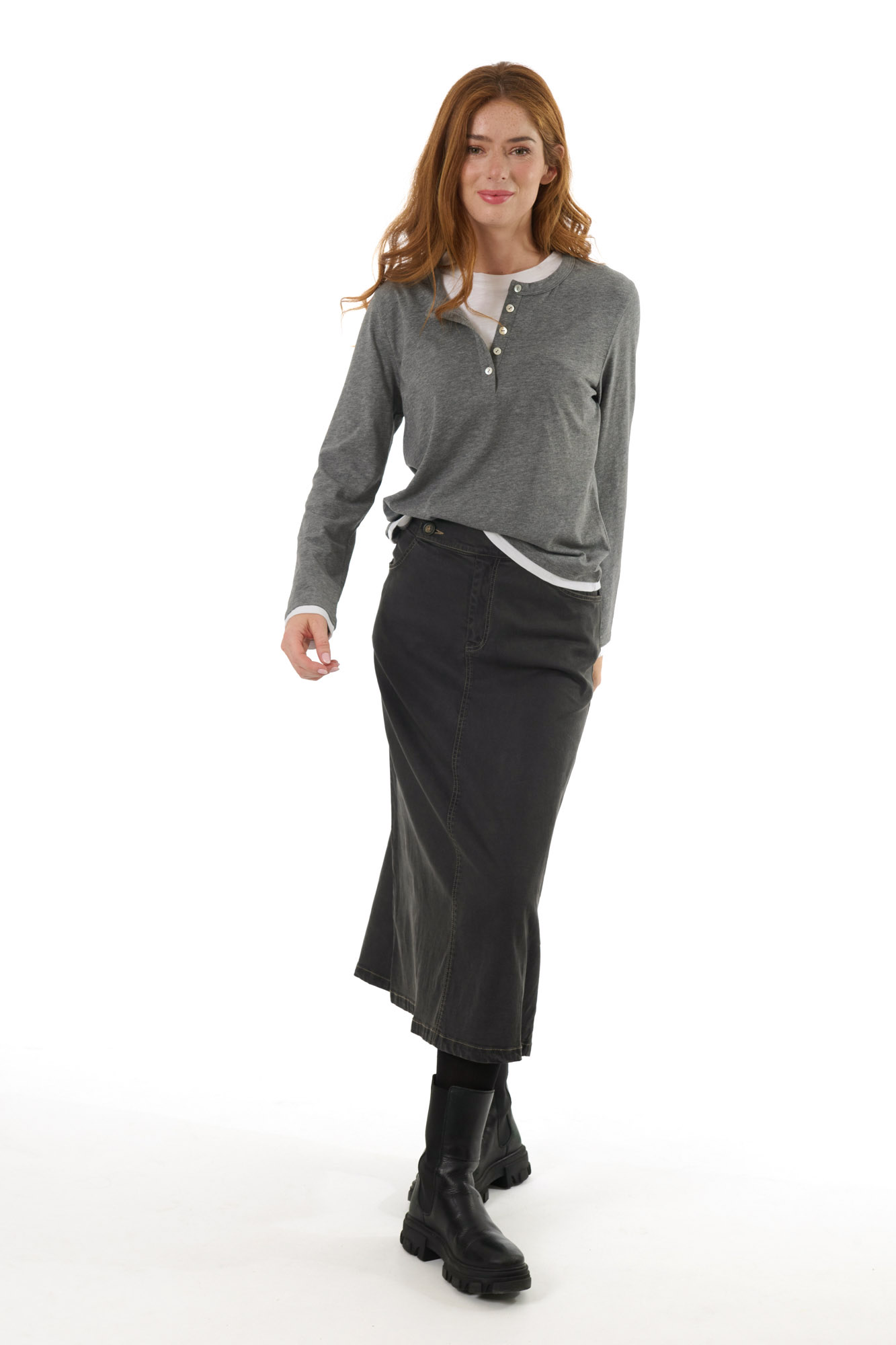 Margot skirt  platinum - 2
